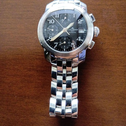Reloj de pulsera cronógrafo de acero